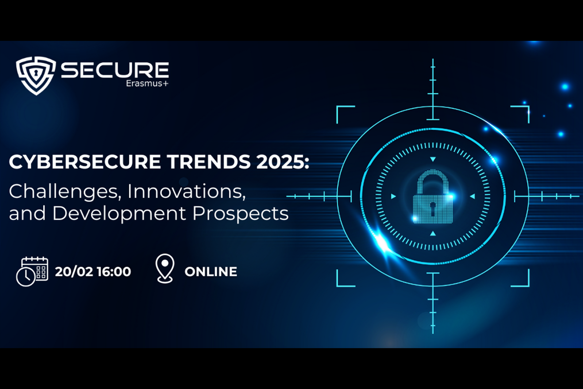 Аналізуємо найновіші тенденції у сфері кібербезпеки на вебінарі «CyberSecure Trends 2025: виклики, інновації та перспективи розвитку»