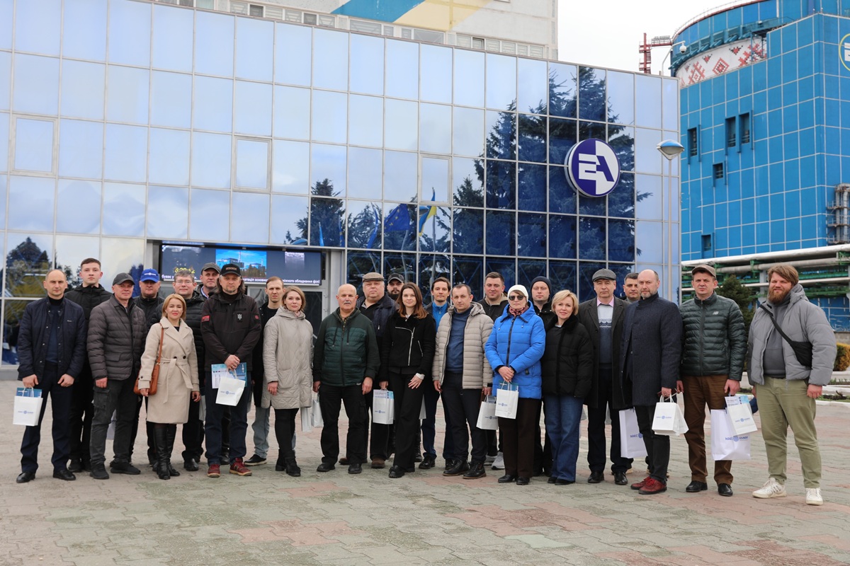 Профорієнтаційний захід для старшокласників в місті-супутнику Хмельницької АЕС