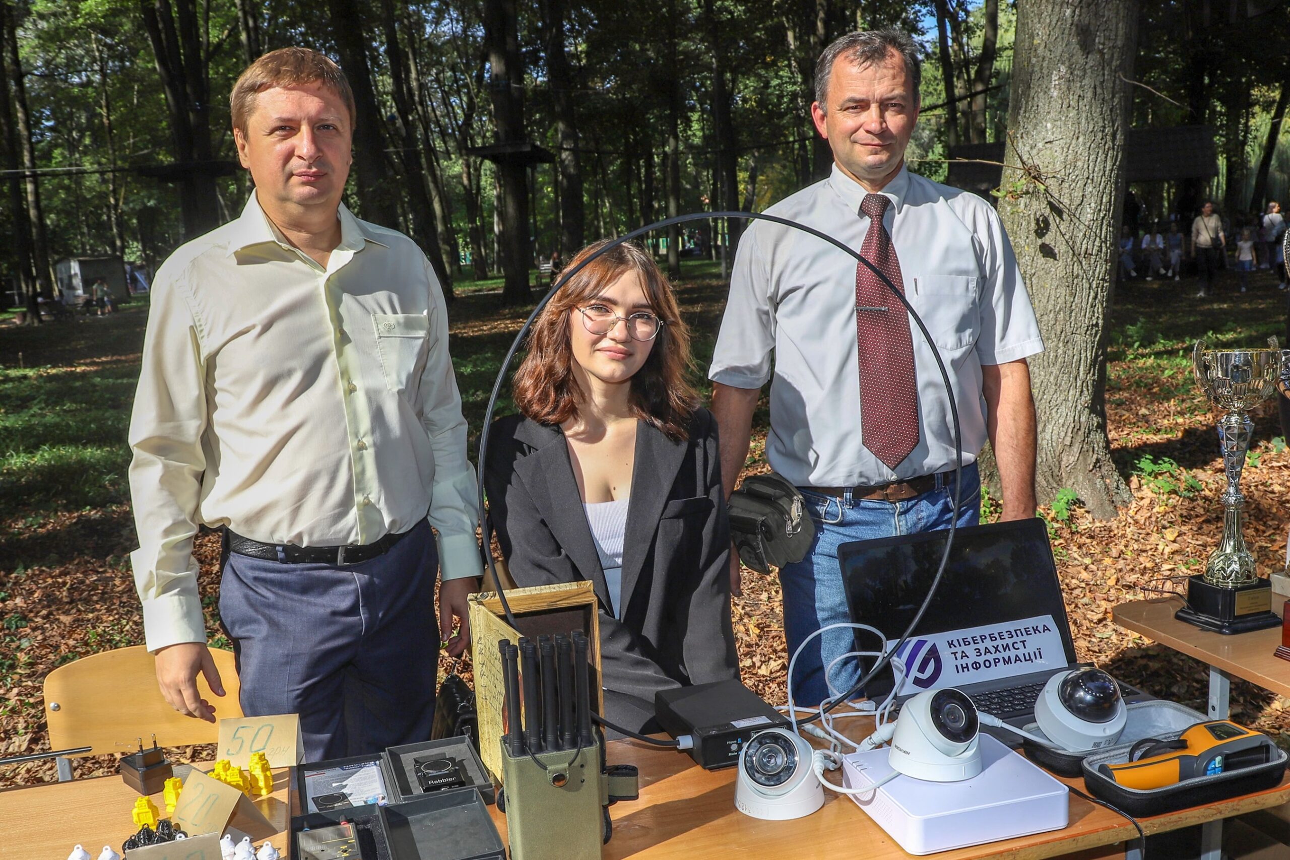 Участь кафедри кібербезпеки у виставці «Хмельницький освітній»